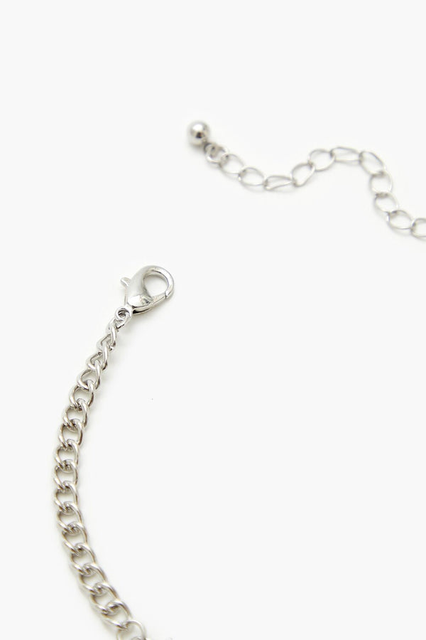 Forever 21 Rhinestone Fringe Anklet