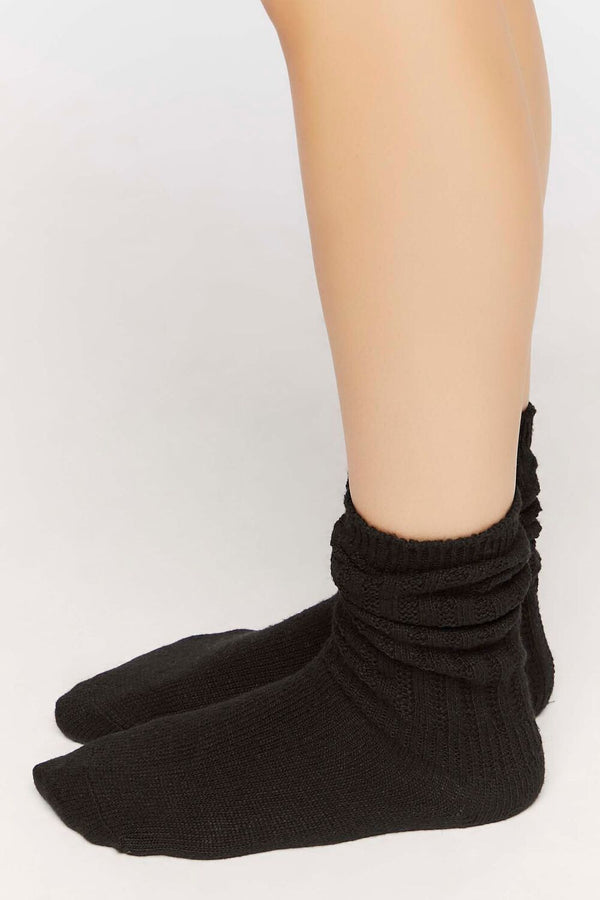 Forever 21 Ribbed Crew Socks