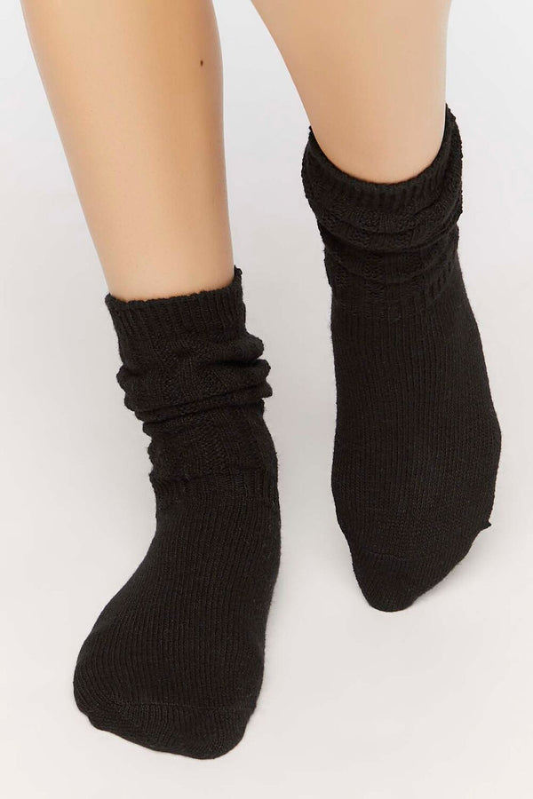 Forever 21 Ribbed Crew Socks