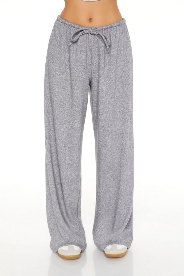 Forever 21 Ribbed Knit High-Rise Pants