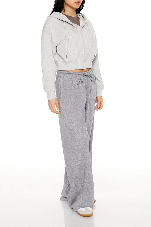 Forever 21 Ribbed Knit High-Rise Pants