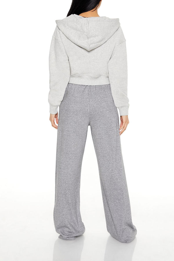 Forever 21 Ribbed Knit High-Rise Pants