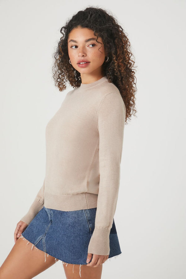 Forever 21 Ribbed-Trim Sweater