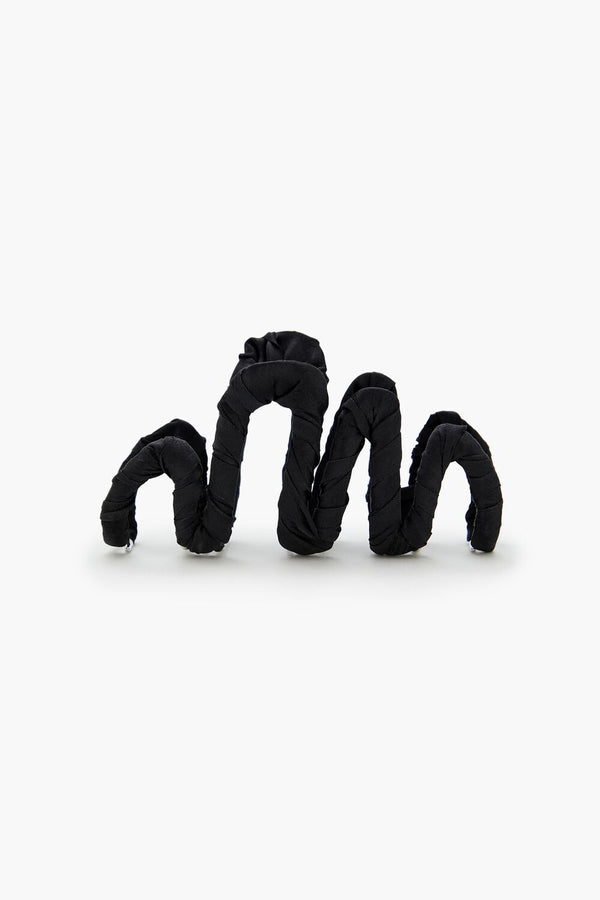 Forever 21 Ribbon-Wrapped Claw Hair Clip