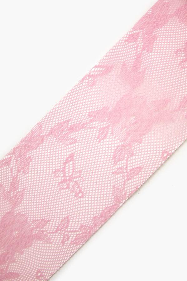 Forever 21 Rose Fishnet Tights