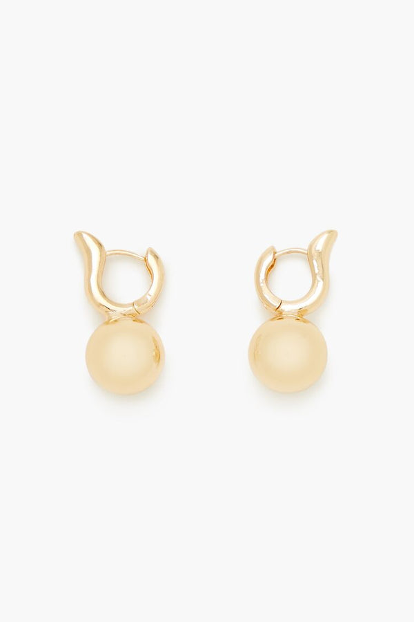 forever 21 Round Huggie Hoop Earrings