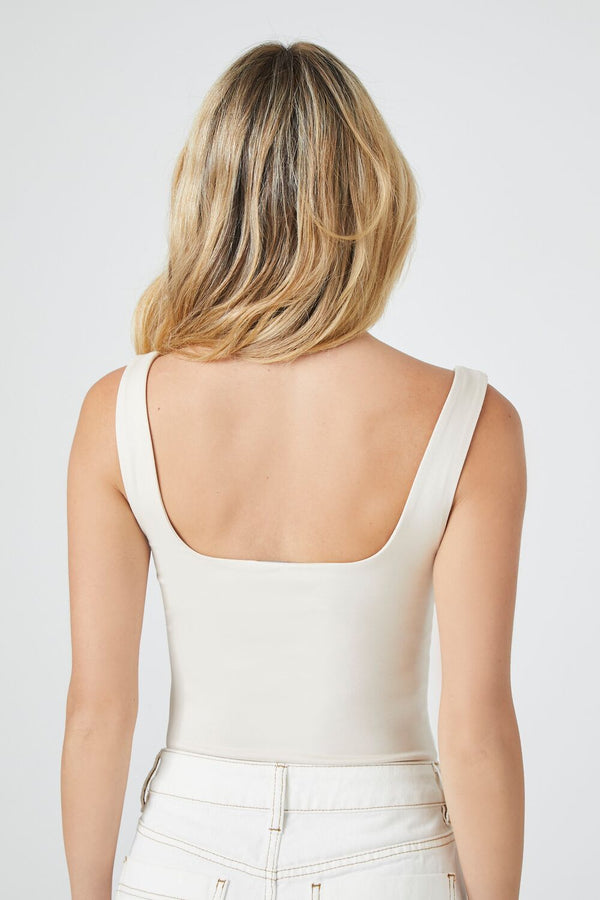 Forever 21 Ruched Tank Bodysuit