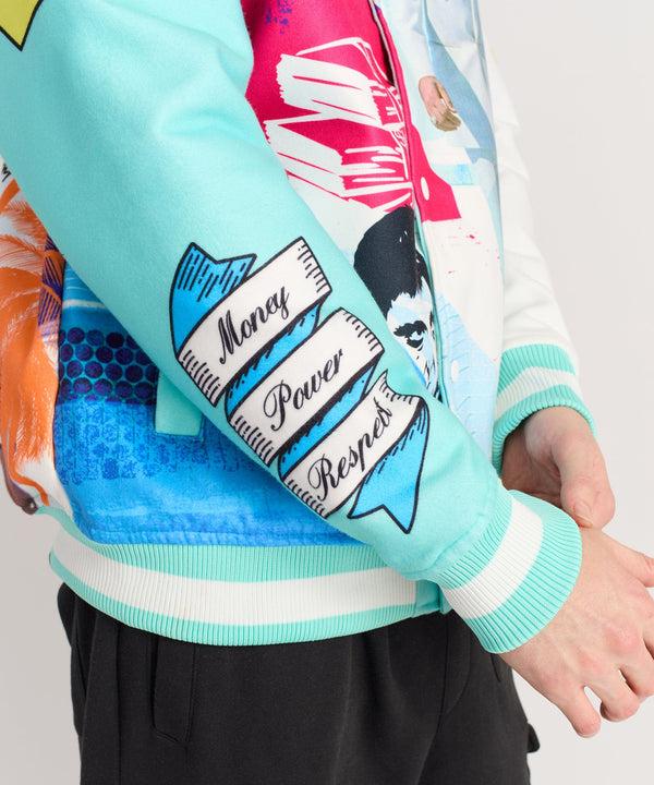 Forever 21 Scarface Retro Varsity Jacket - Multi