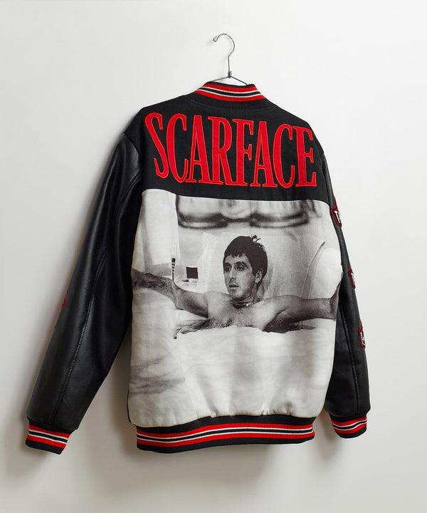 Forever 21 Scarface The World Varsity Jacket - Black
