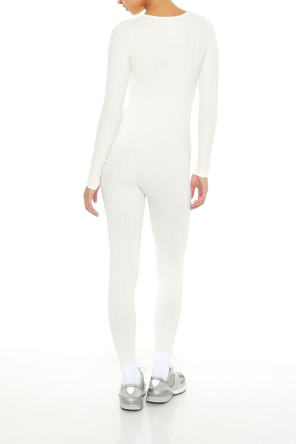 Forever 21 Scoop Ribbed Knit Jumpsuit