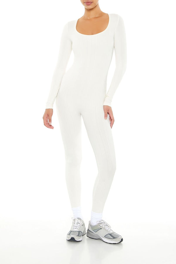 forever 21 Scoop Ribbed Knit Jumpsuit