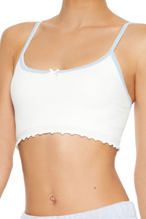 Forever 21 Seamless Bow Longline Bralette