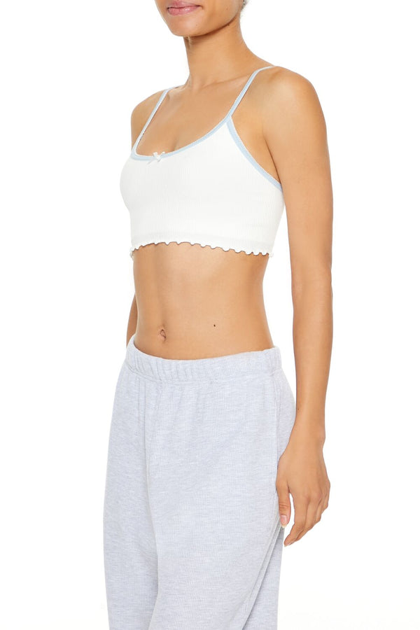 Forever 21 Seamless Bow Longline Bralette