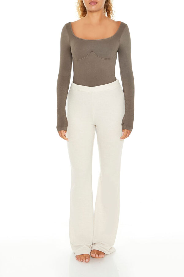 forever 21 Seamless Cutout Lingerie Bodysuit