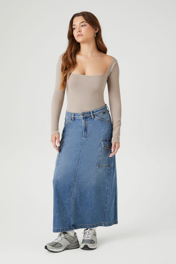 Forever 21 Seamless Fitted Bodysuit