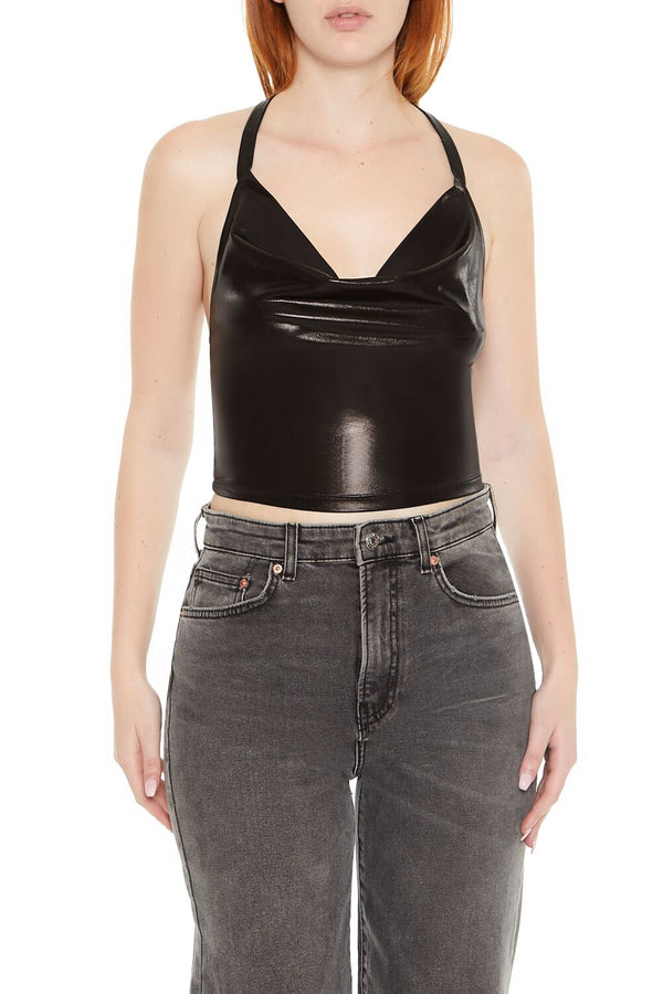 forever 21 Seamless Halter Crop Top