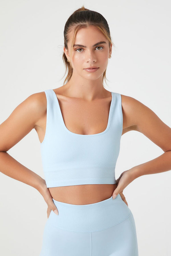 forever 21 Seamless Longline Sports Bra