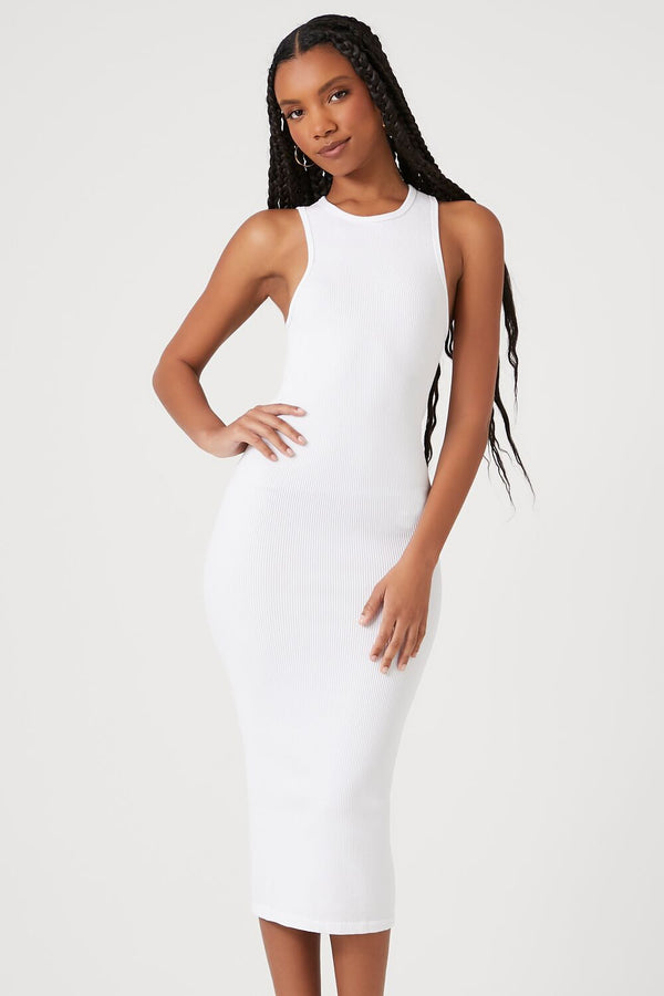 forever 21 Seamless Racerback Midi Dress