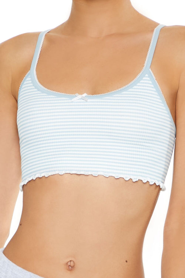 Forever 21 Seamless Striped Bralette