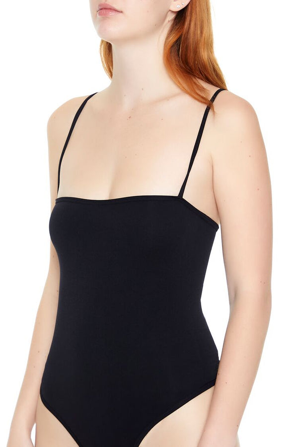 Forever 21 Seamless Thong Cami Bodysuit