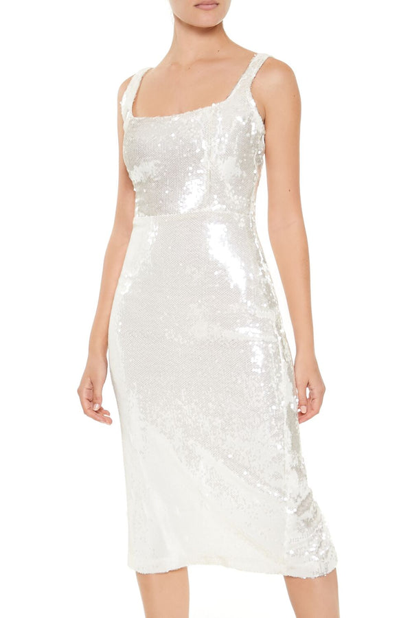 Forever 21 Sequin Bodycon Midi Tank Dress