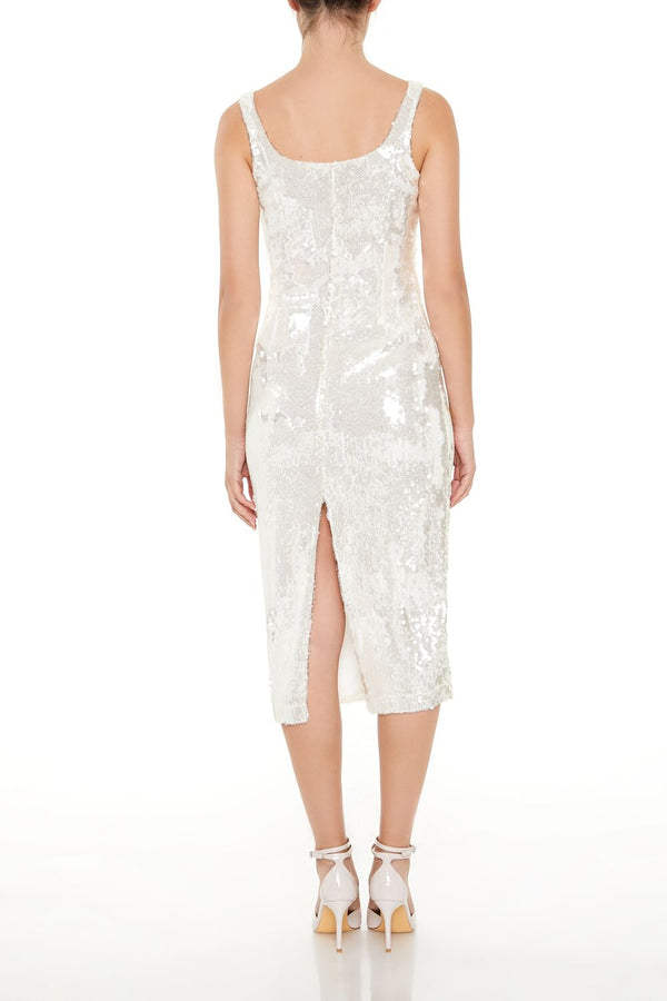 Forever 21 Sequin Bodycon Midi Tank Dress