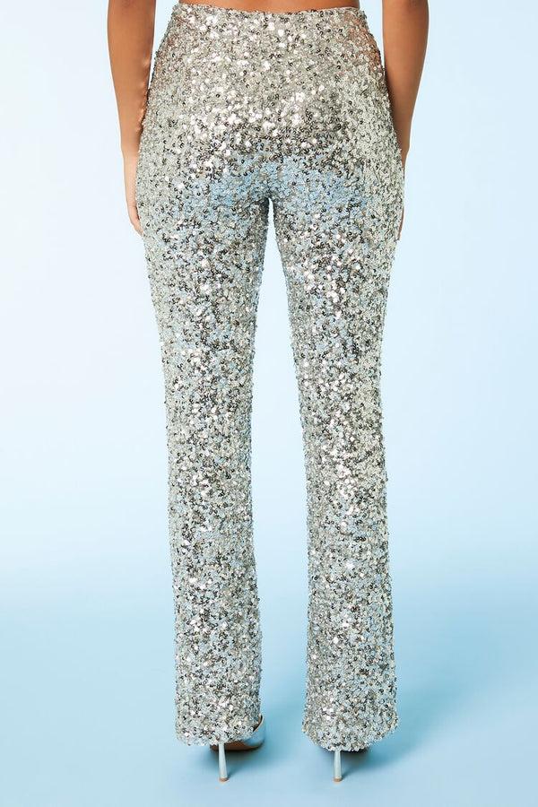 Forever 21 Sequin Flare Pants