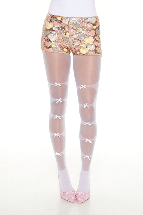 Forever 21 Sequin Heart Shorts