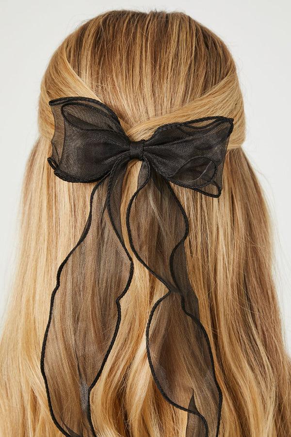 Forever 21 Sheer Ribbon Hair Clip