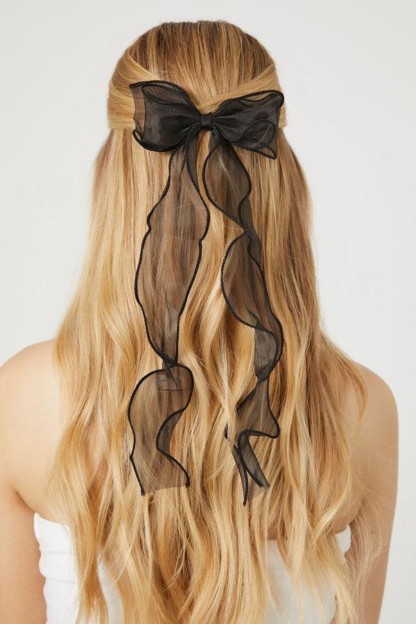 forever 21 Sheer Ribbon Hair Clip