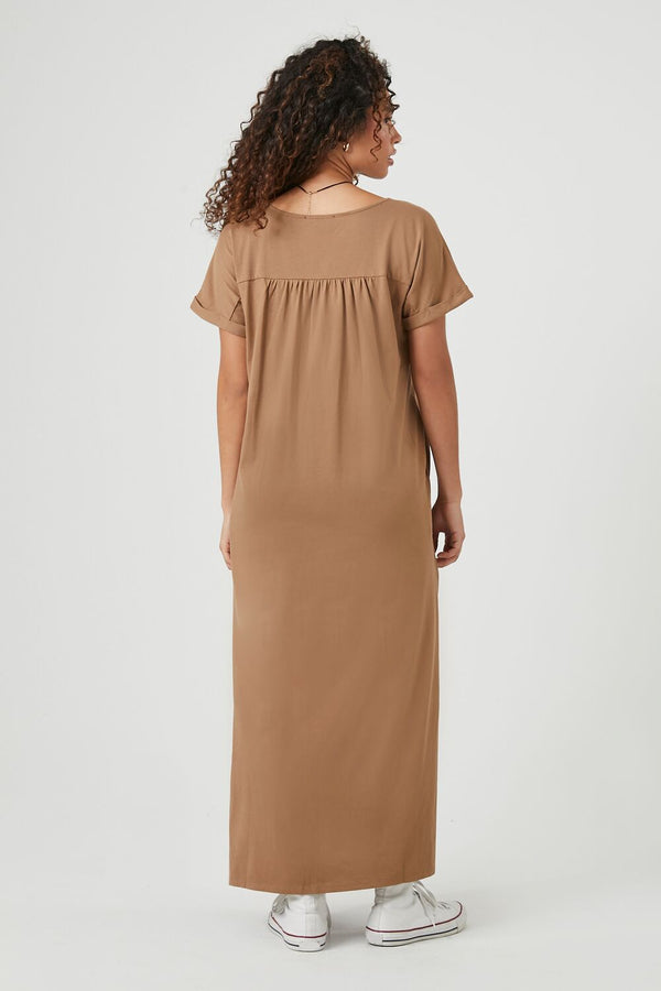 Forever 21 Side-Slit Maxi Dress