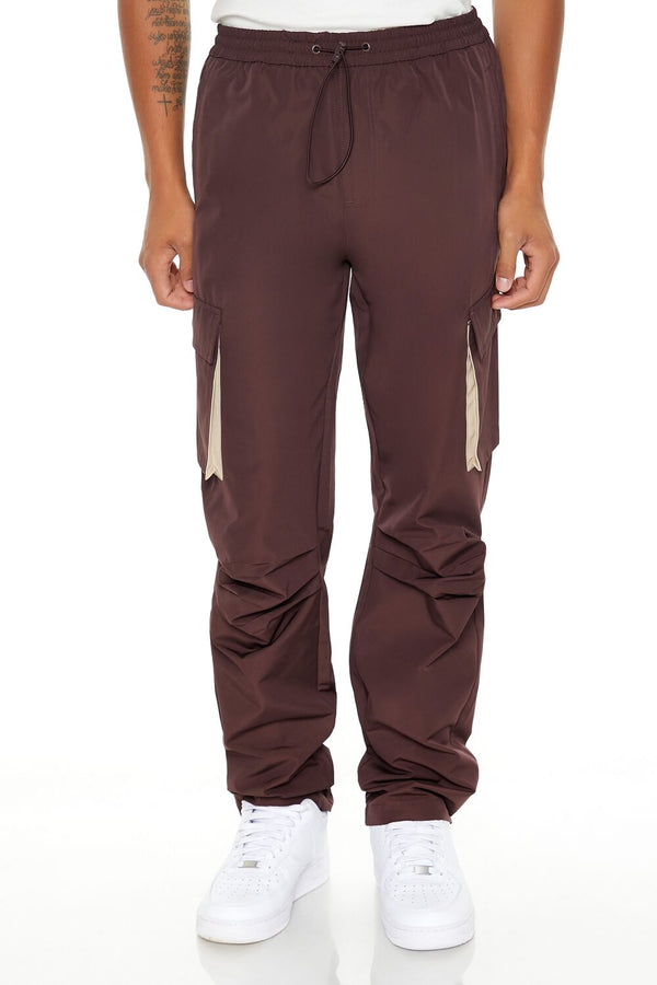 Forever 21 Slim-Fit Drawstring Cargo Pants