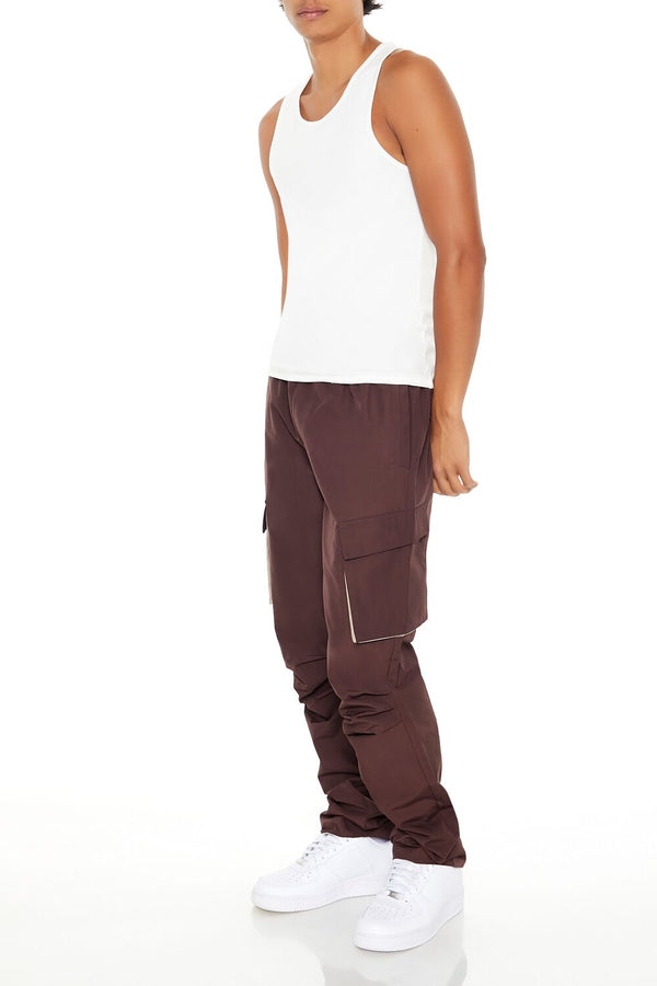Forever 21 Slim-Fit Drawstring Cargo Pants