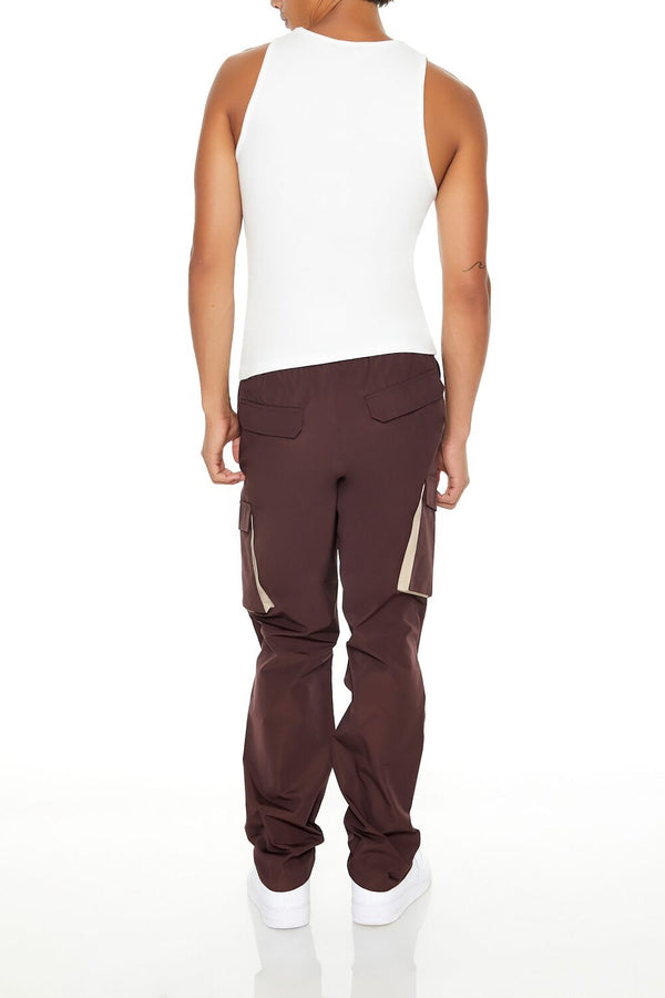 Forever 21 Slim-Fit Drawstring Cargo Pants