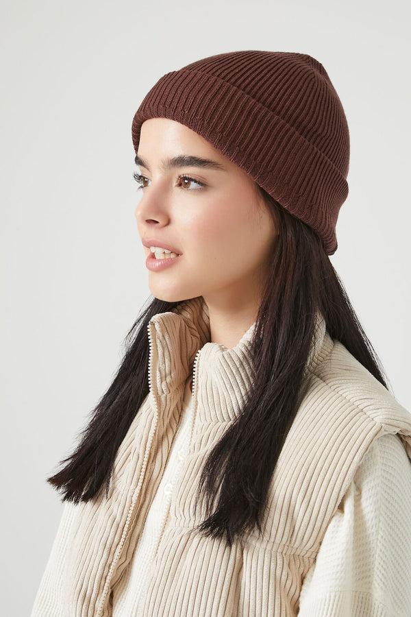 Forever 21 Slouchy Ribbed Knit Beanie