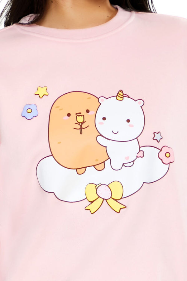 Forever 21 Smoko Tayto Potato Graphic Pullover