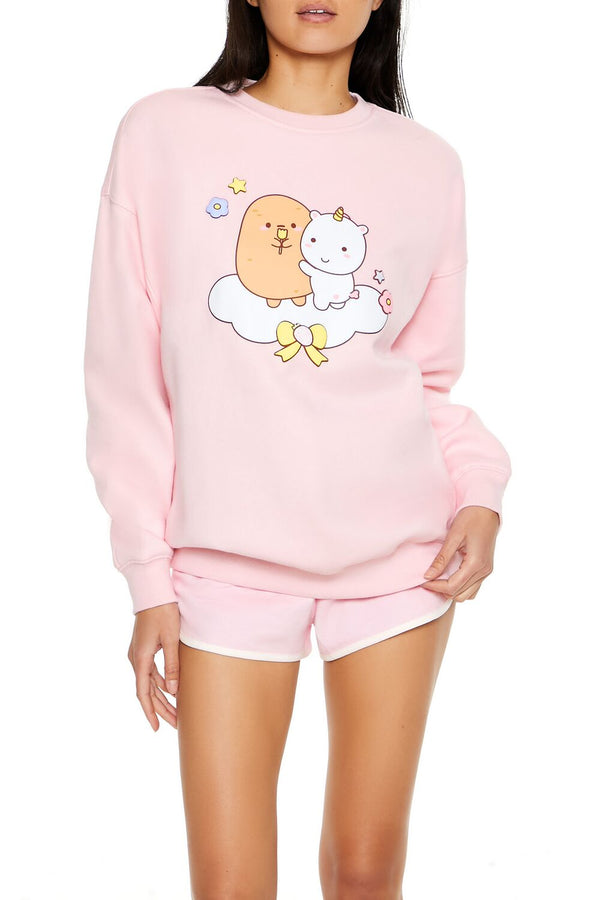 forever 21 Smoko Tayto Potato Graphic Pullover