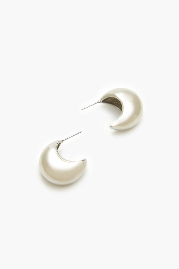 Forever 21 Smooth Geo Hoop Earrings