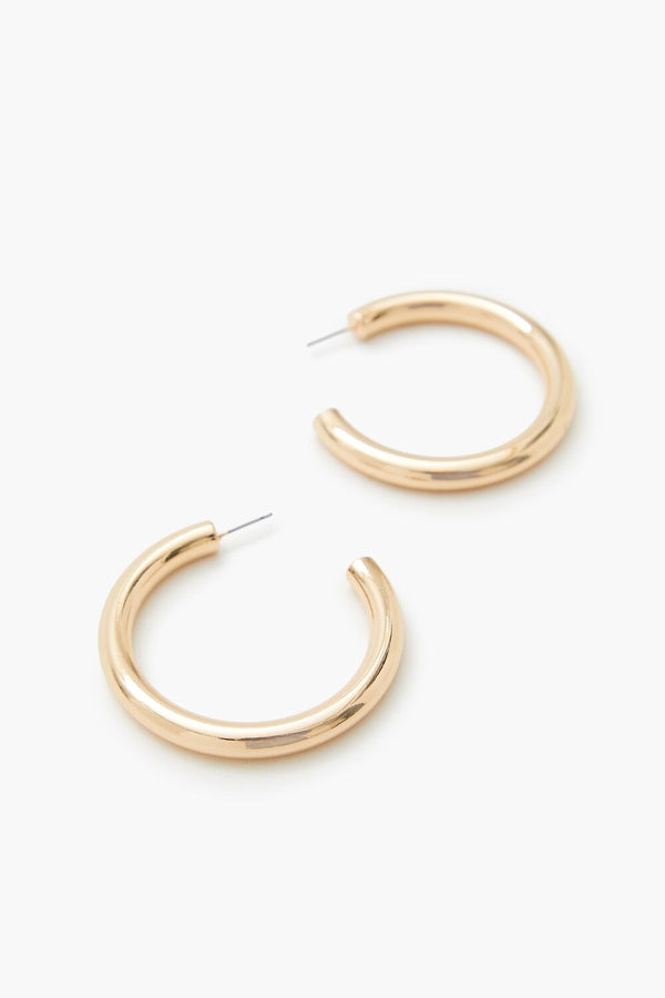 Forever 21 Smooth Hoop Earrings