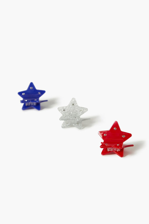 forever 21 Star Mini Claw Hair Clip Set