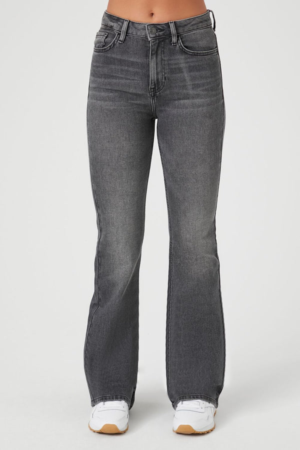 forever 21 Stretch-Denim Flare Jeans