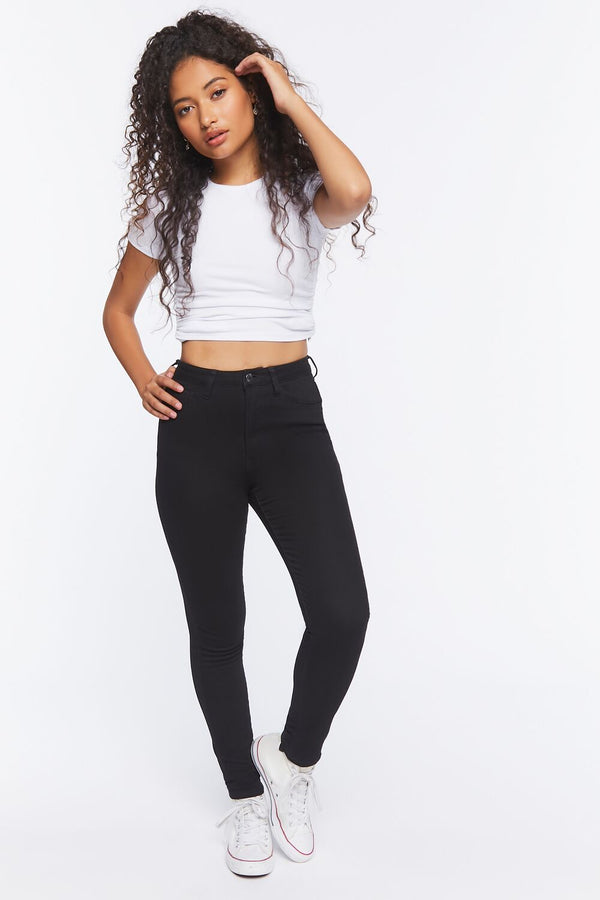 Forever 21 Stretch High-Rise Skinny Jeans