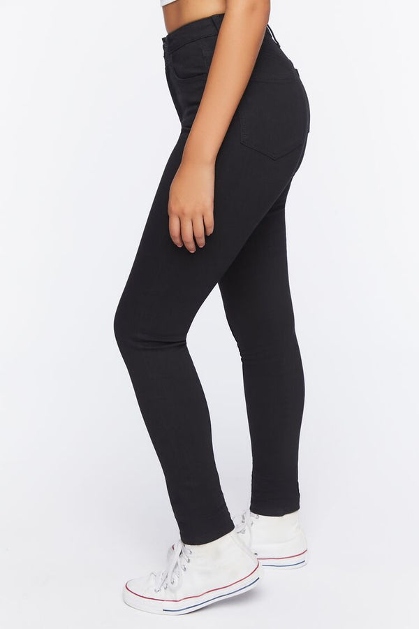 Forever 21 Stretch High-Rise Skinny Jeans
