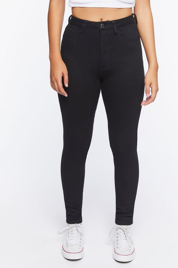 forever 21 Stretch High-Rise Skinny Jeans