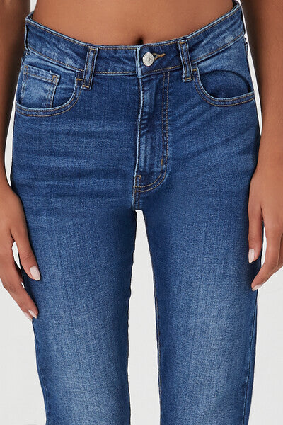 Forever 21 Super-Stretch Mom Jeans