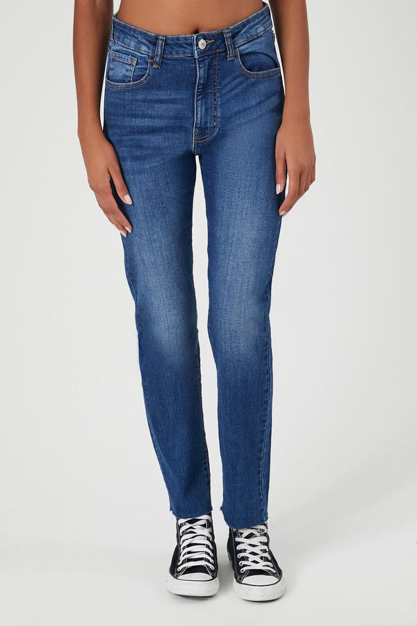 forever 21 Super-Stretch Mom Jeans