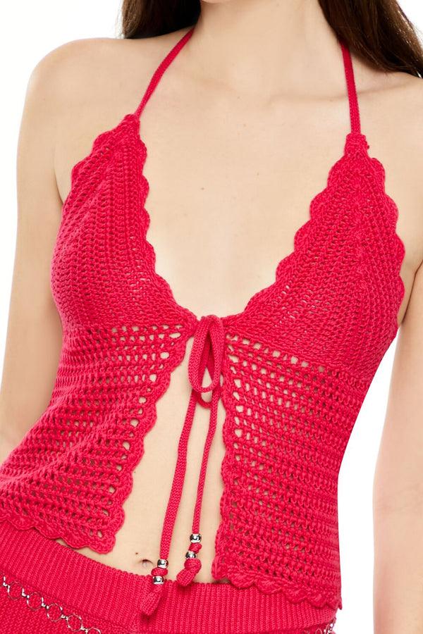 Forever 21 Sweater-Knit Chain Belt Shorts