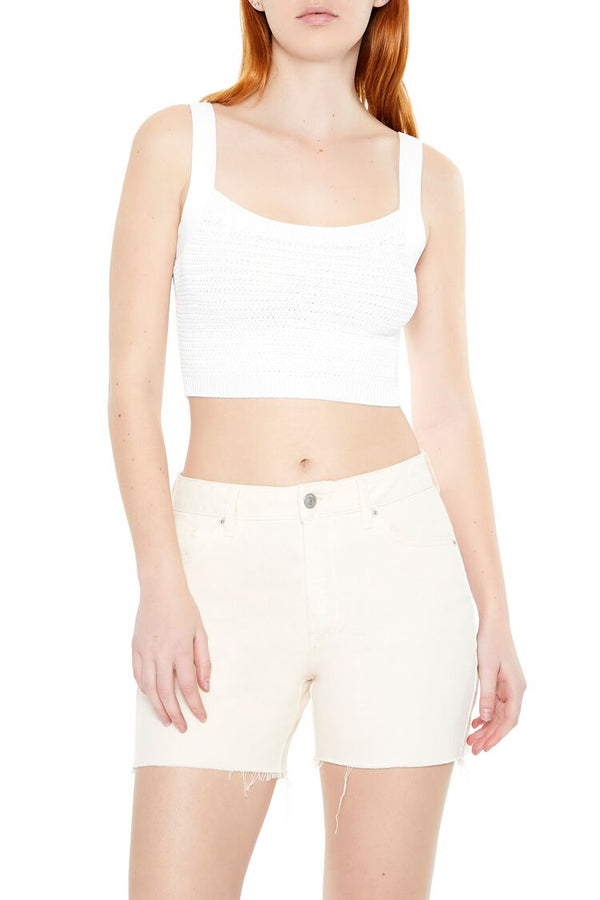 forever 21 Sweater-Knit Crop Top