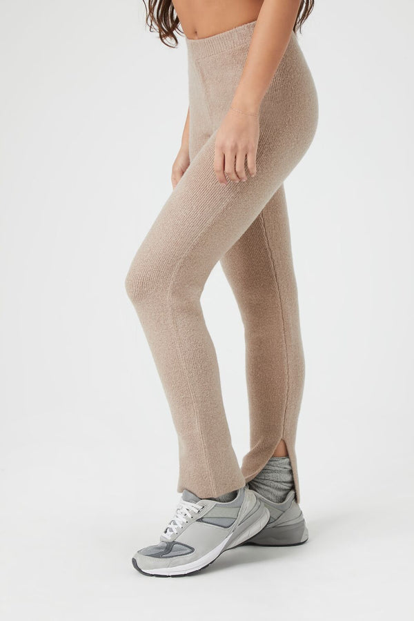 Forever 21 Sweater-Knit Straight Pants