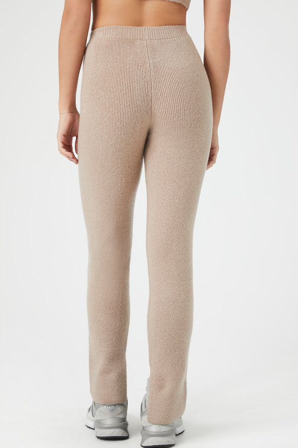 Forever 21 Sweater-Knit Straight Pants